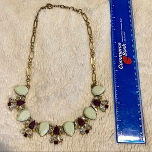 Multicolor Necklace (Green/Purple)